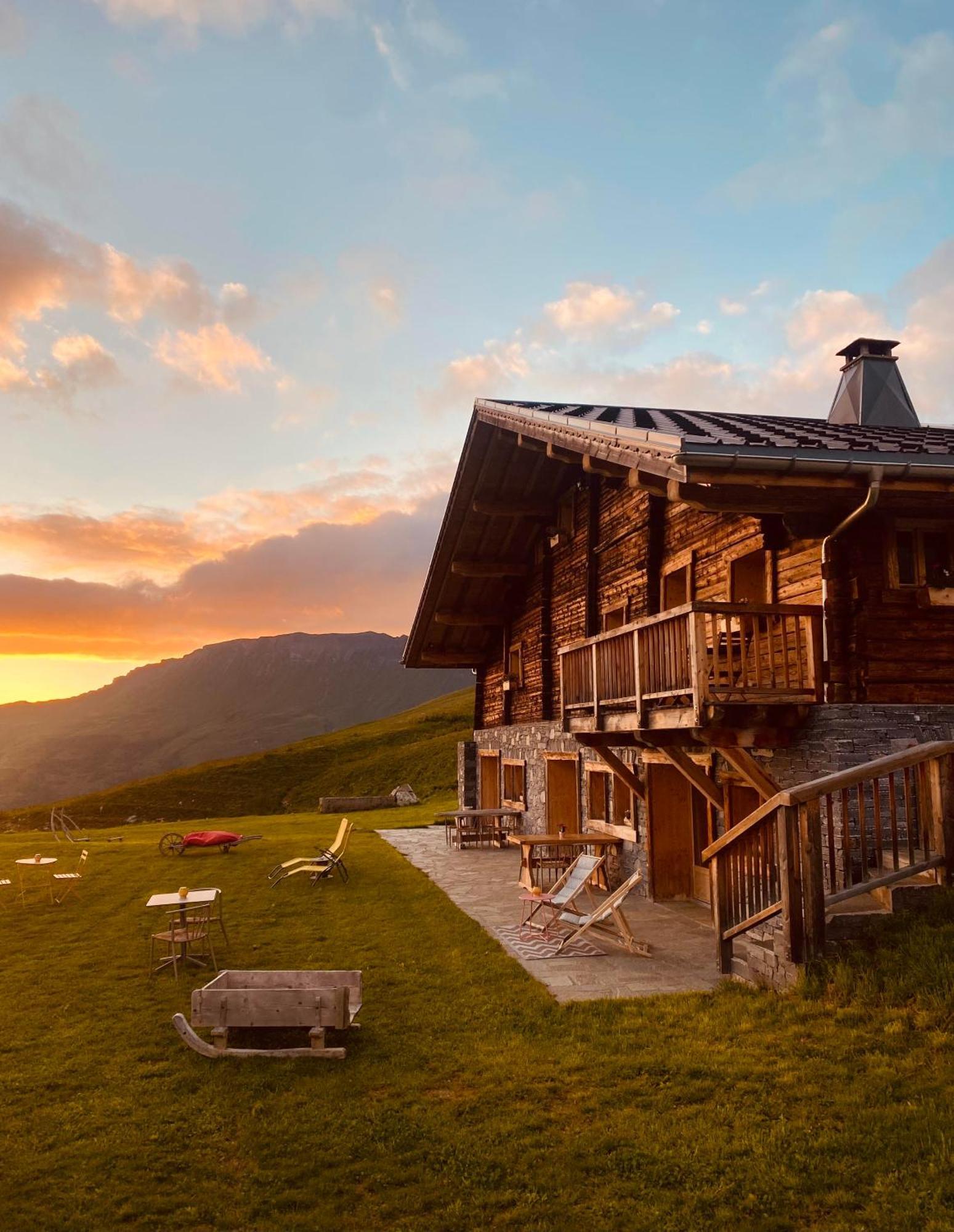 Chambres Et Tables D'Hotes Le Choton A Nono - Col Du Joly Beaufortain Hauteluce Eksteriør bilde